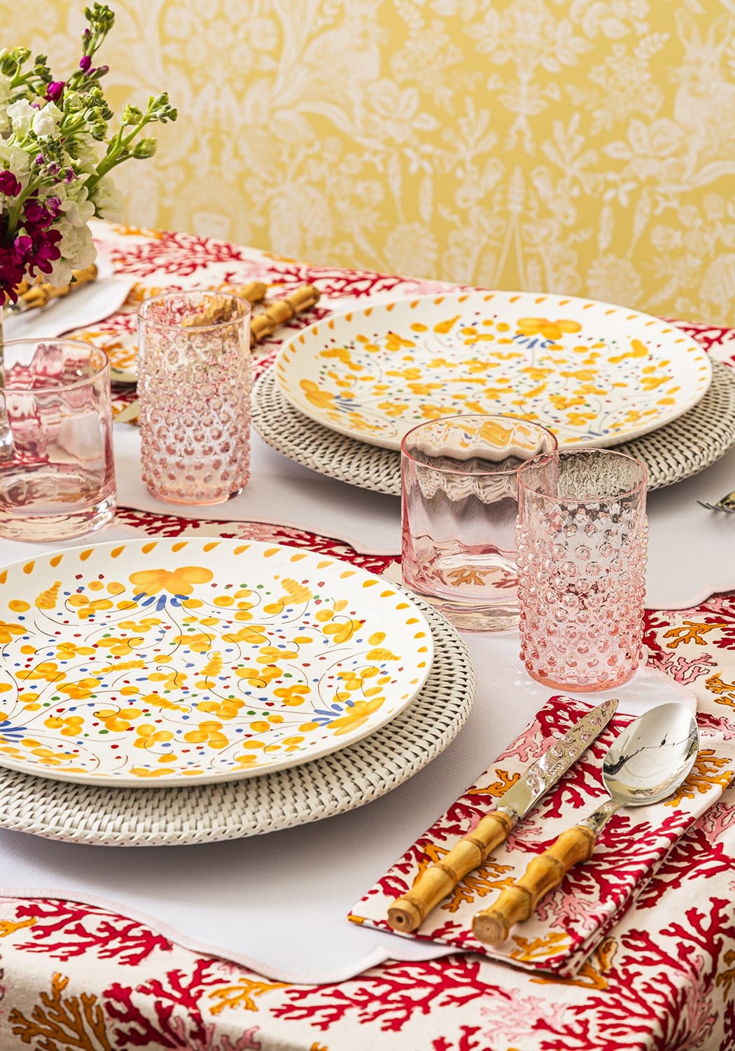 Casa by Josephine Jenno Beatrice Daisy Dinner Plate - Set of 6