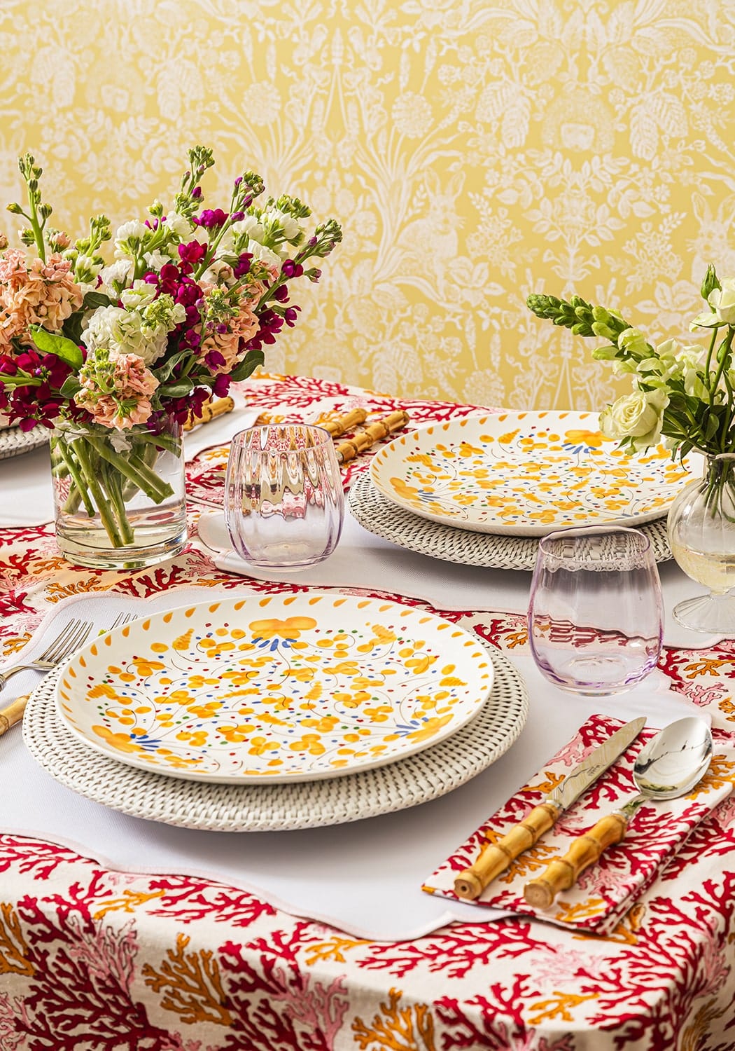 Casa by Josephine Jenno Beatrice Daisy Dinner Plate - Set of 6
