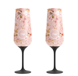 Sup drinkware Insulated Champagne Flute Flowers | 250ml