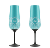 Sup drinkware Insulated Champagne Flute Shells