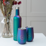 Sup drinkware Insulated Wine Bottle & Tumbler Gift Set Galaxy