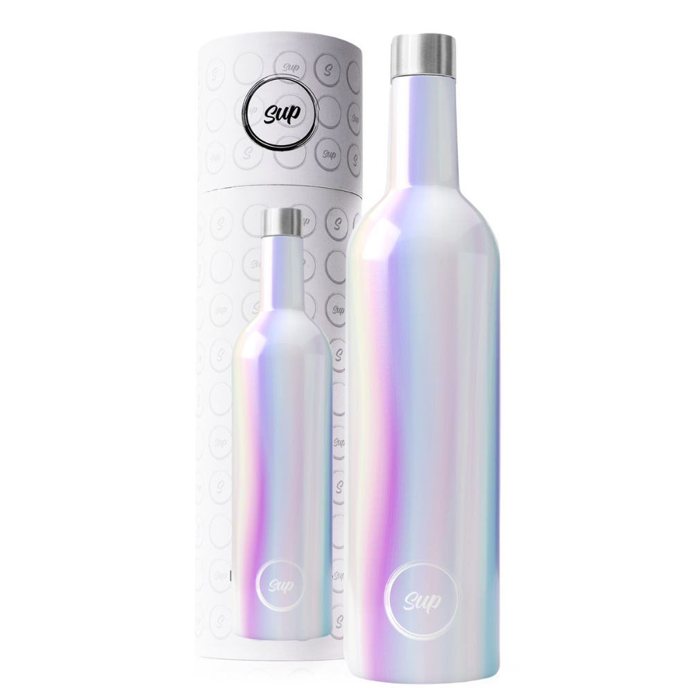 Sup drinkware Insulated Wine Bottle Holographic