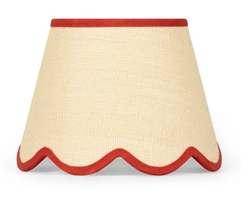 Casa by Josephine Jenno Sweet Red Trim Lampshade