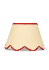 Casa by Josephine Jenno Sweet Red Trim Lampshade
