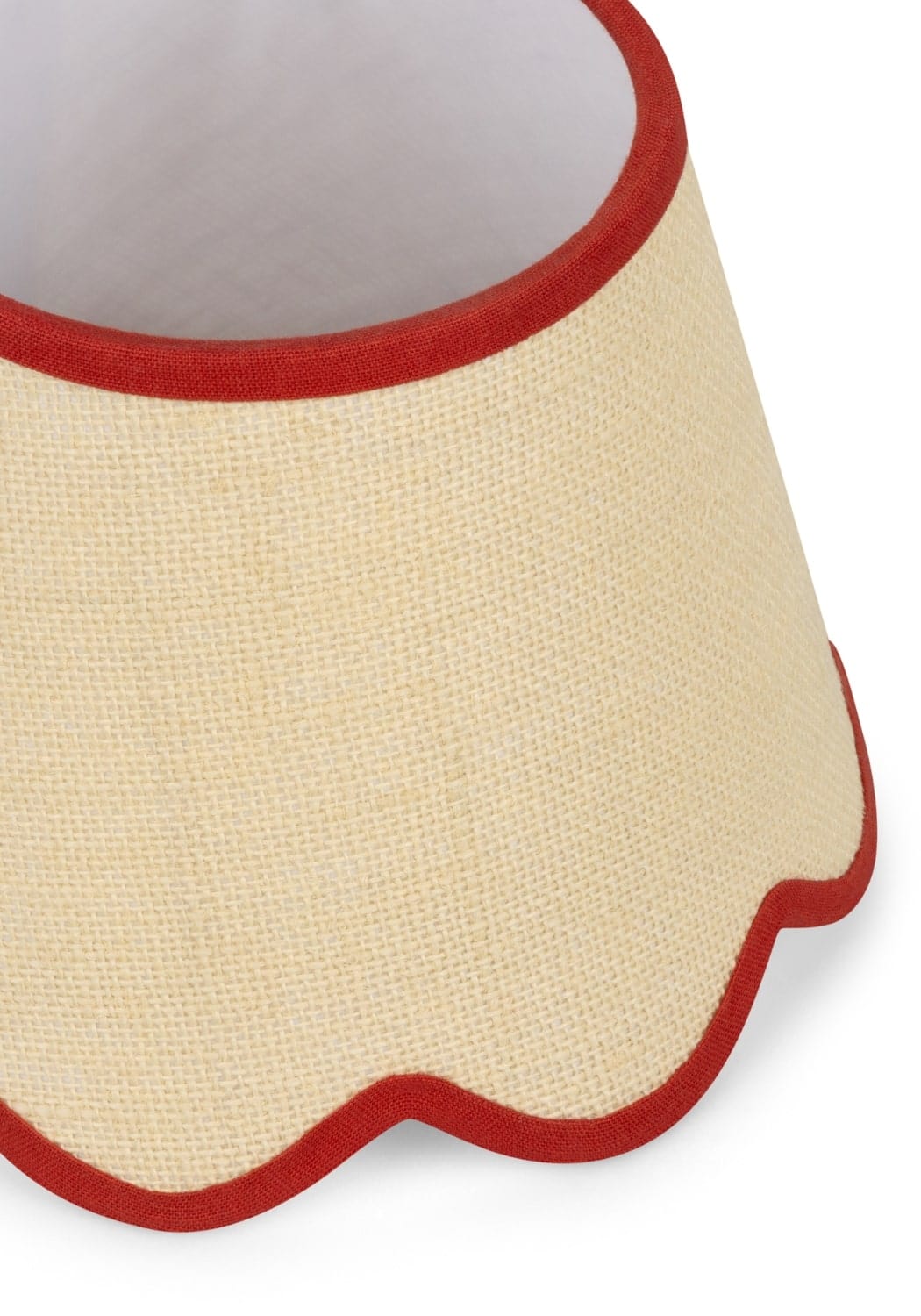 Casa by Josephine Jenno Sweet Red Trim Lampshade