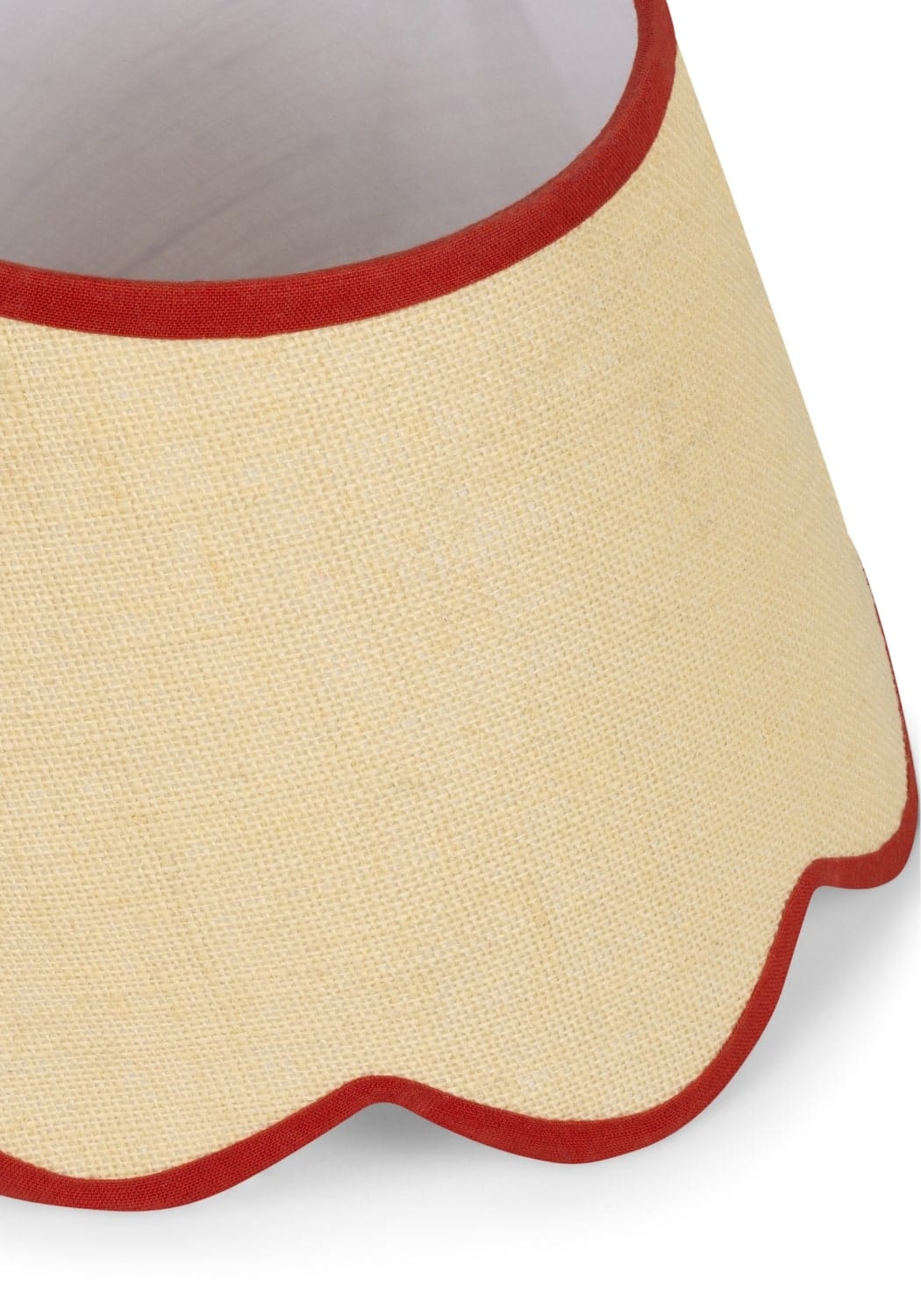 Casa by Josephine Jenno Sweet Red Trim Lampshade