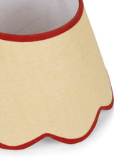 Casa by Josephine Jenno Sweet Red Trim Lampshade
