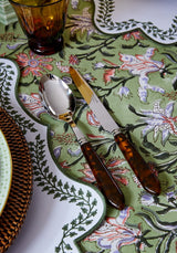 Casa by Josephine Jenno Tabitha Green Wreath Placemats - Set of 4