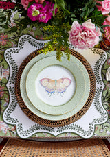 Casa by Josephine Jenno Tabitha Green Wreath Placemats - Set of 4