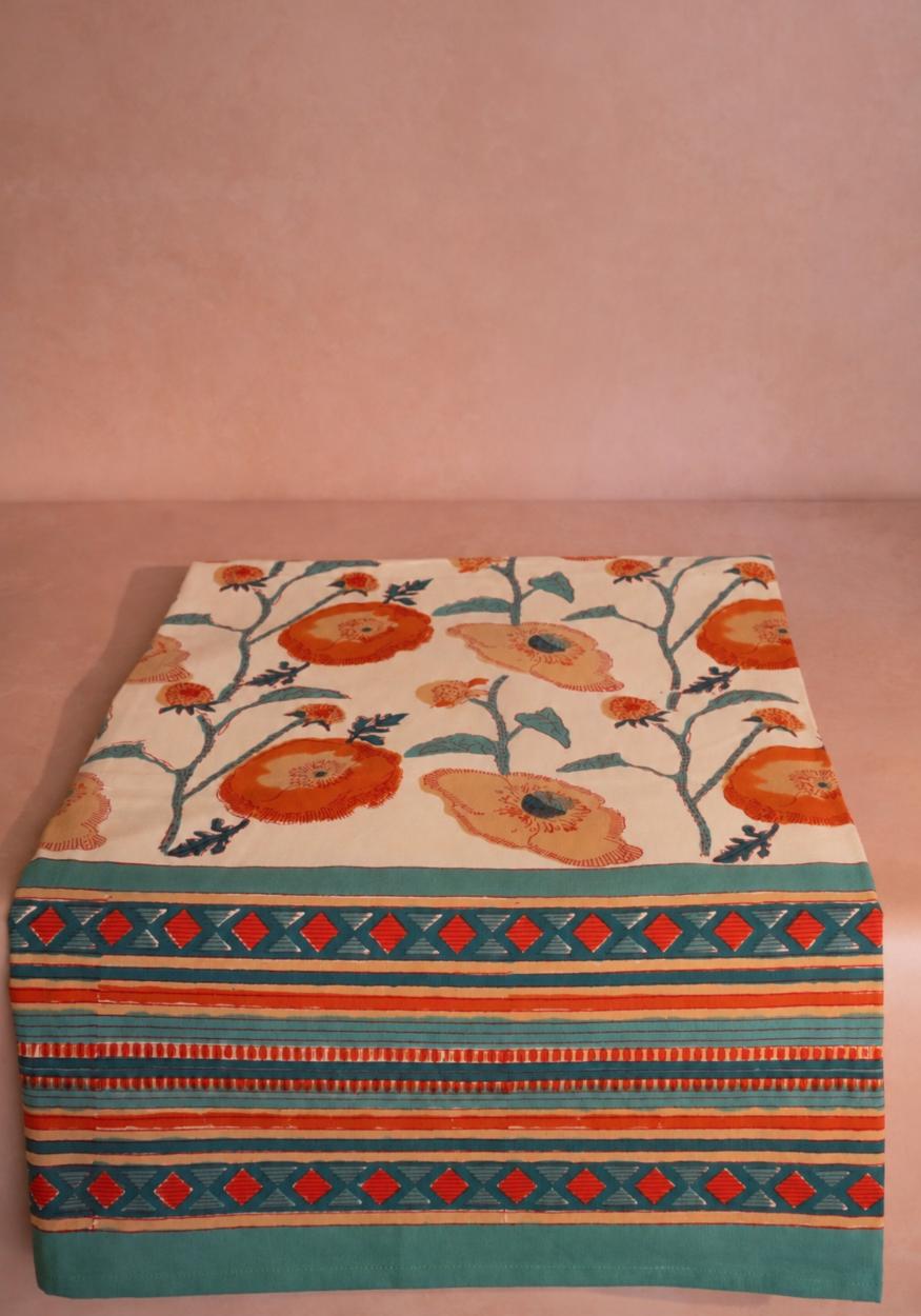 Casa by Josephine Jenno Terrific Teal Tablecloth