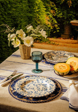 Casa by Josephine Jenno Amelia Linen - Blue Stripe