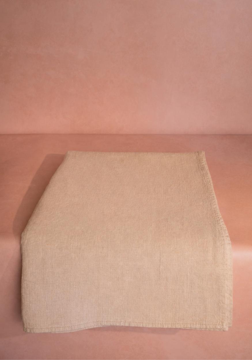 Casa by Josephine Jenno Emma Linen Tablecloth - Oatmeal