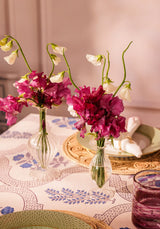 Casa by Josephine Jenno Flora Blue Tablecloth