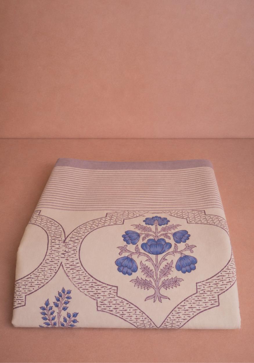 Casa by Josephine Jenno Flora Blue Tablecloth