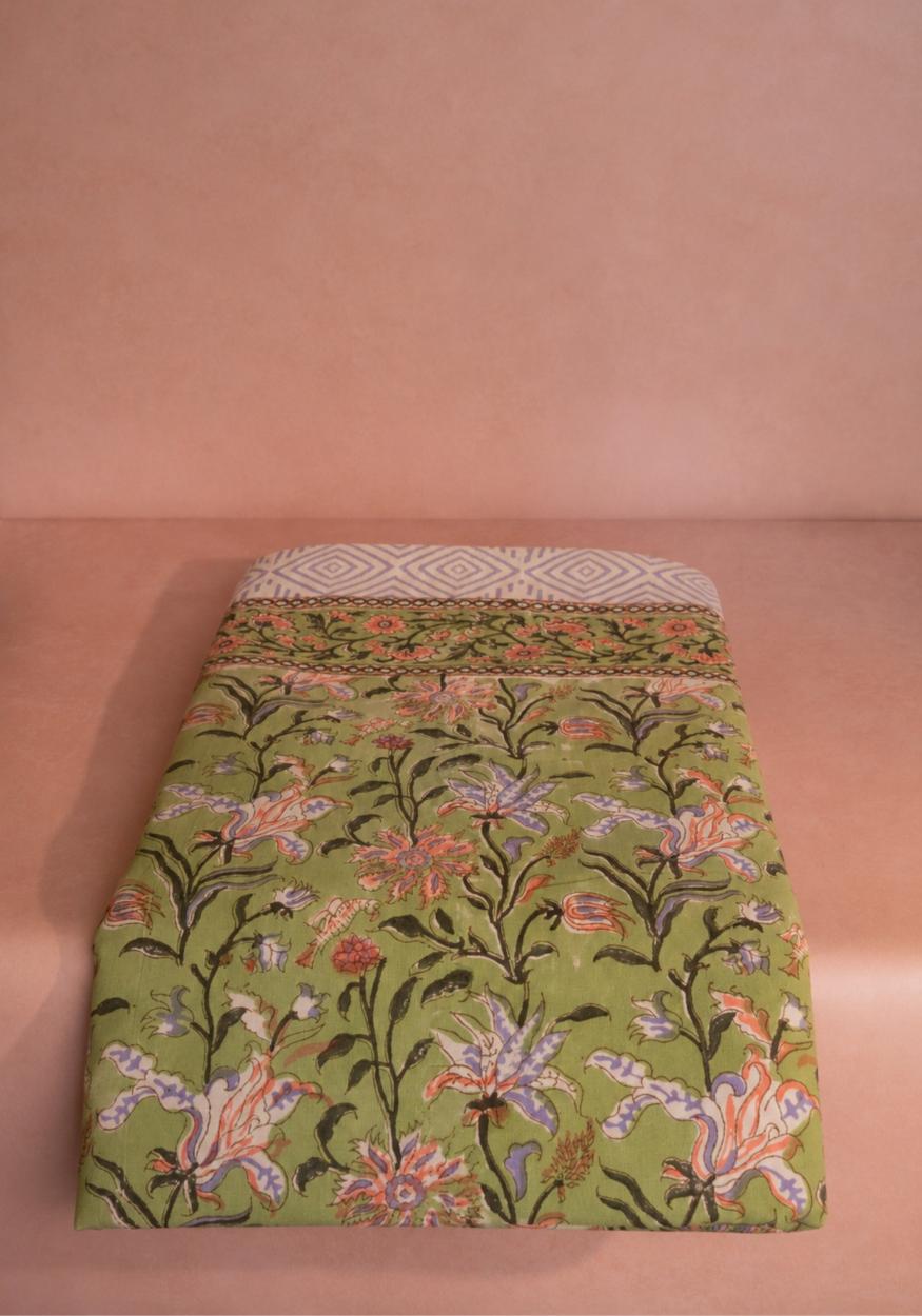 Casa by Josephine Jenno Green With Envy Tablecloth