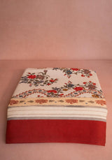 Casa by Josephine Jenno Sommerset Scroll Red Cotton Tablecloth