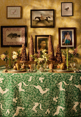 Casa by Josephine Jenno Wycliffe Woodland Green Cotton Tablecloth