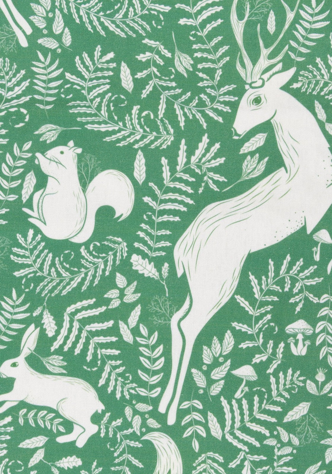 Casa by Josephine Jenno Wycliffe Woodland Green Cotton Tablecloth