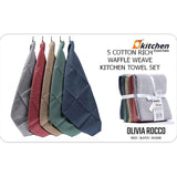 20 Pack Cotton Tea Towel by OLIVIA ROCCO - 45cm x 65cm