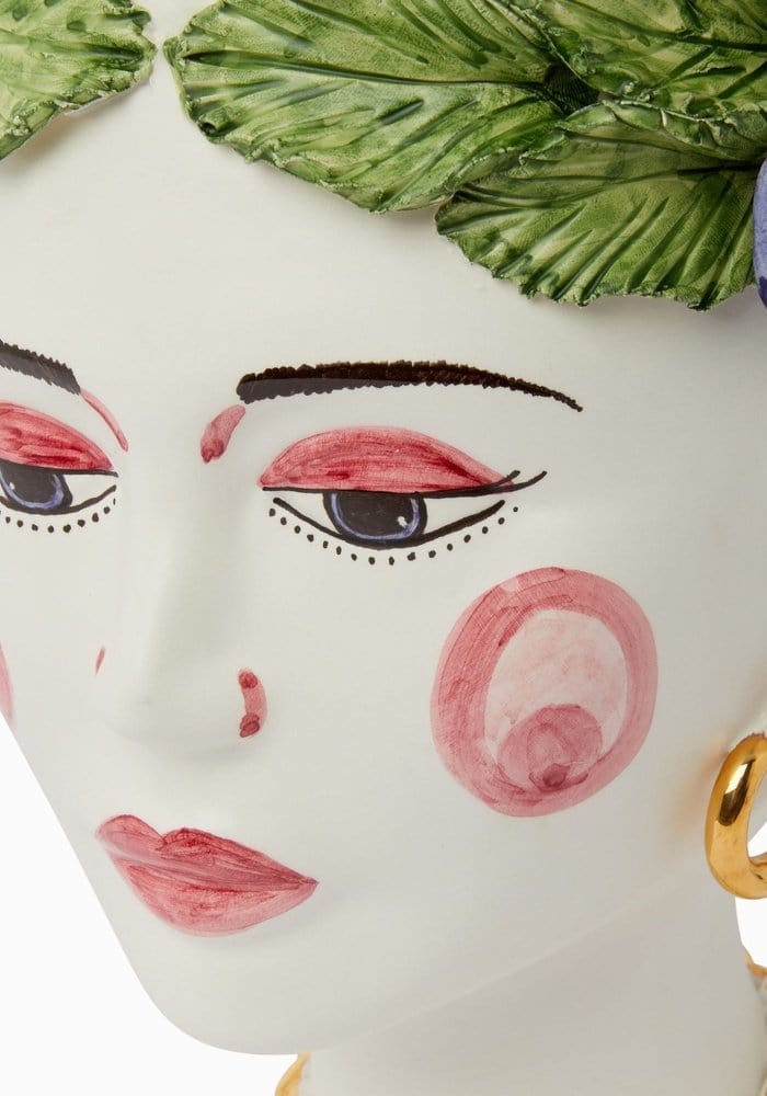 Casa by Josephine Jenno Testa di Moro Flora Bust Statue