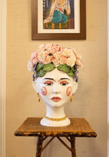 Casa by Josephine Jenno Testa di Moro Flora Bust Statue