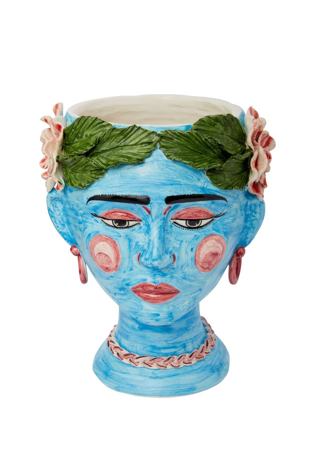 Casa by Josephine Jenno Testa di Moro Turquoise Bust Statue