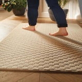 Textured Washable Mat and Runner Dots Design by The Rugs