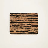 Portuguese Treasures Tiger Design Rectangular Cork Placemats