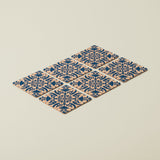 Portuguese Treasures Tile Design Square Cork Coasters | Set of 6