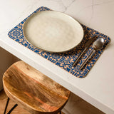 Portuguese Treasures Tile Design Rectangular Cork Placemats