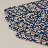 Portuguese Treasures Tile Design Rectangular Cork Placemats
