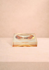 Casa by Josephine Jenno Chelsea Amber Glass Trinket Tray