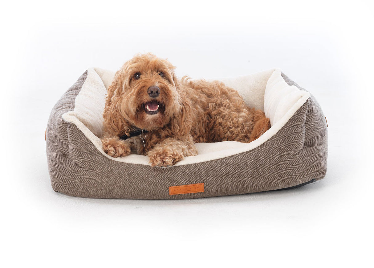 Ralph & Co Lincoln Luxury Tweed Dog Bed