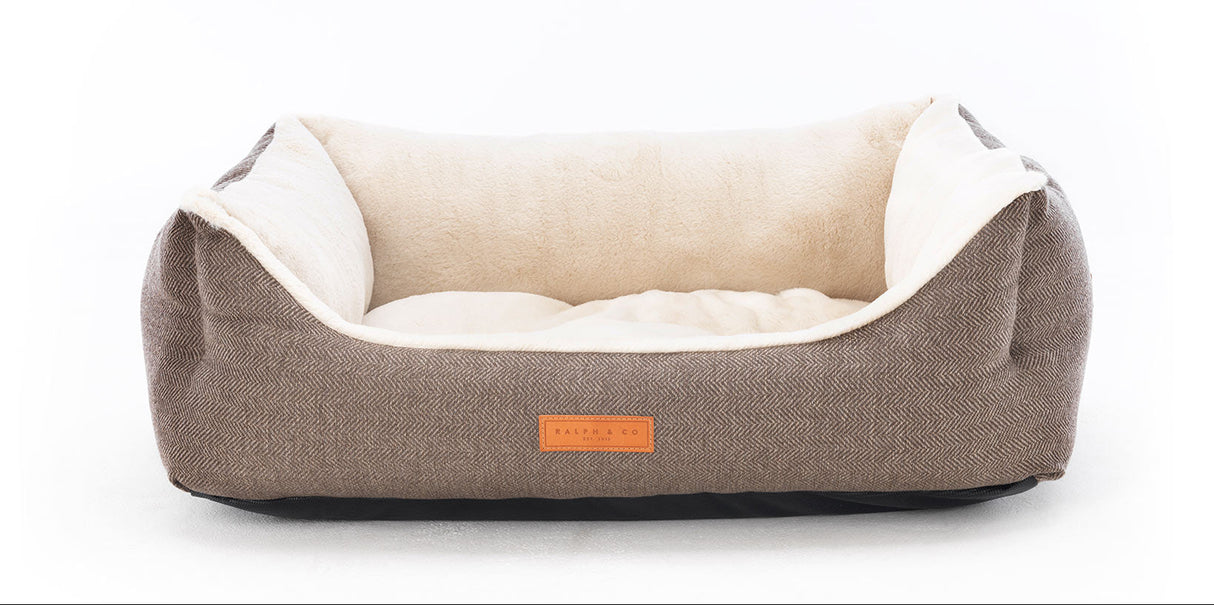 Ralph & Co Lincoln Luxury Tweed Dog Bed