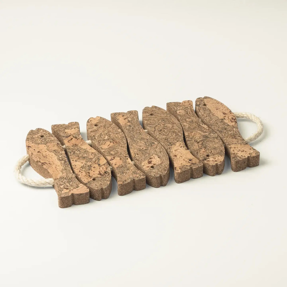 Portuguese Treasures Twist Cork Fish Trivet