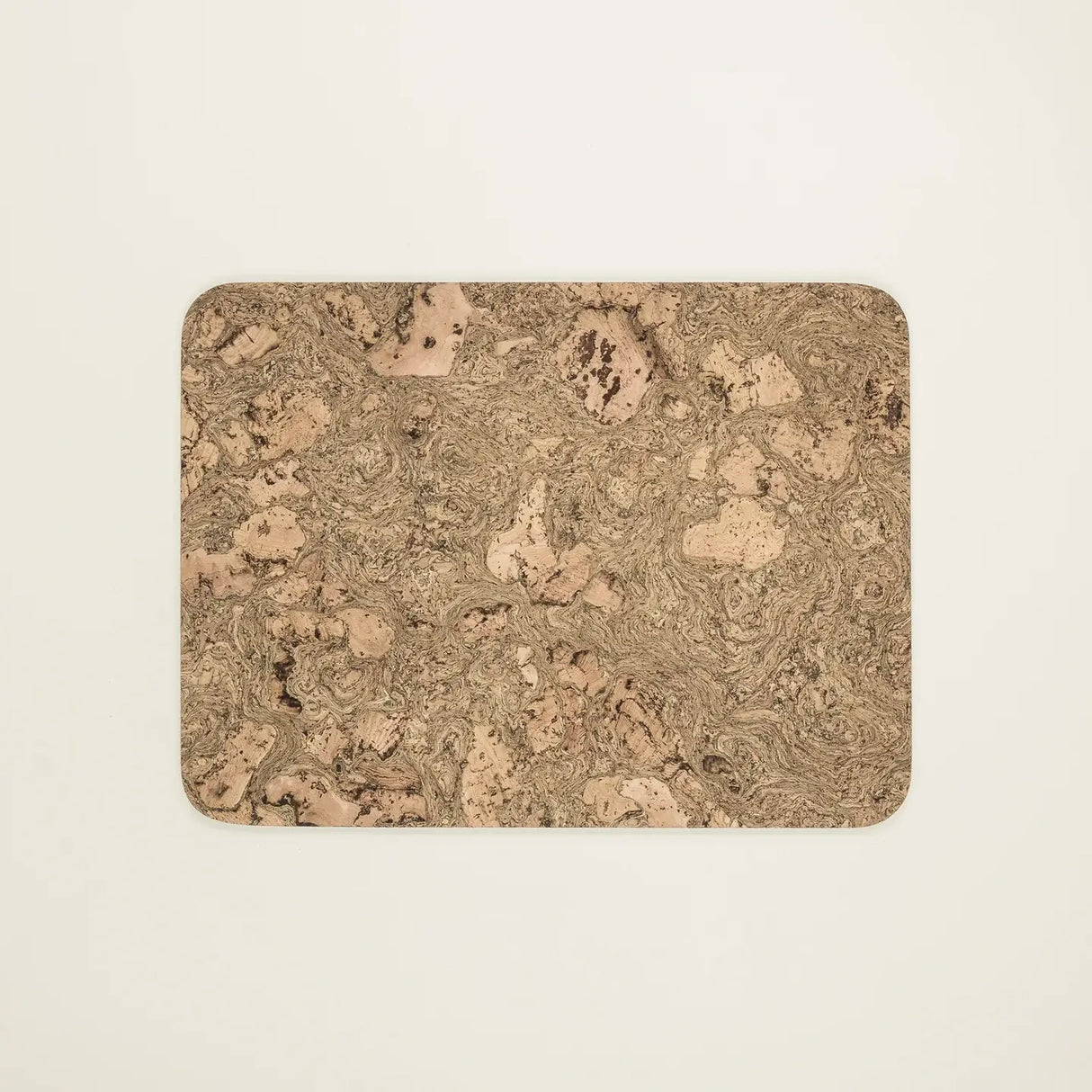 Portuguese Treasures Twist Black Rectangular Cork Placemats - 40x30cm