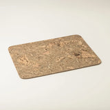 Portuguese Treasures Twist Black Rectangular Cork Placemats - 40x30cm