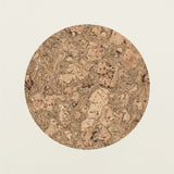 Portuguese Treasures Twist Round Cork Placemats Black - Set of 8