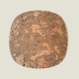 Portuguese Treasures Black Twist Squircle Cork Placemats