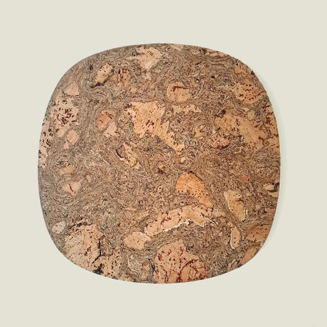 Portuguese Treasures Black Twist Squircle Cork Placemats