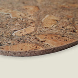 Portuguese Treasures Black Twist Squircle Cork Placemats