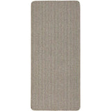 Twist Stripe Washable Mat and Runner Beige