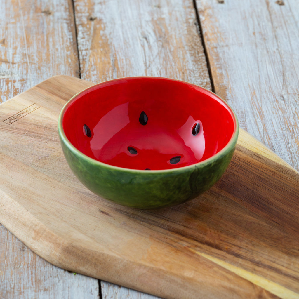 Typhoon World Foods Ceramic Watermelon Bowl, 11.5cm