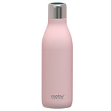 Asobu UV Light Hydro Stainless Steel Water Bottle, 500ml, Pink