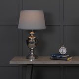 Pagazzi Giona Large Polished Chrome Table Lamp