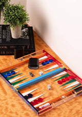 Casa by Josephine Jenno Acrylic Backgammon Set