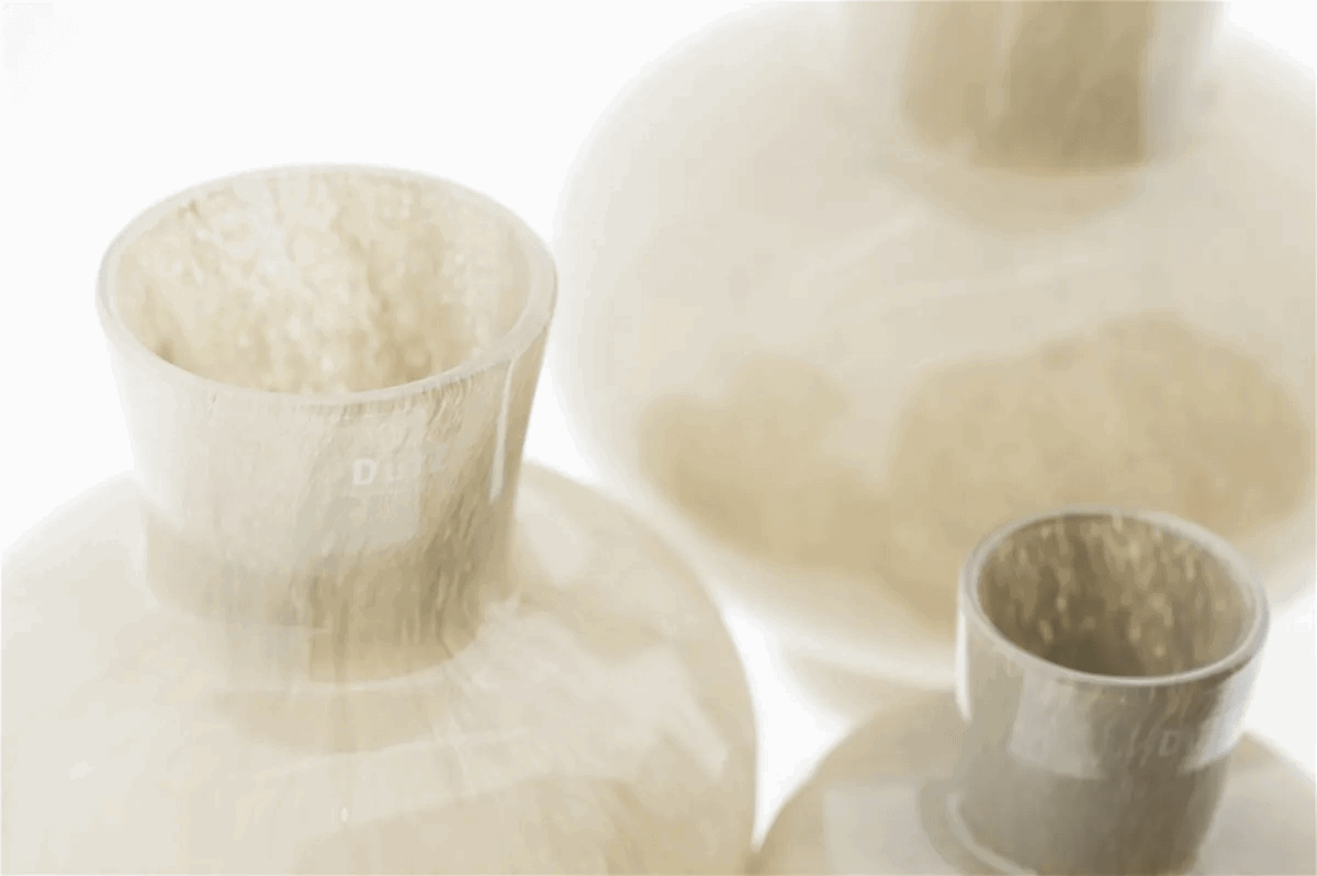 Lowlands Design Modest Taupe Vase by Dutz