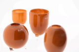Lowlands Design Evita Mouthblown Glass Vase - Set of 4