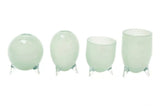 Lowlands Design Evita Mouthblown Glass Vase - Set of 4