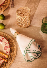 Casa by Josephine Jenno Atlantico Woven Hurricane Vase - Natural